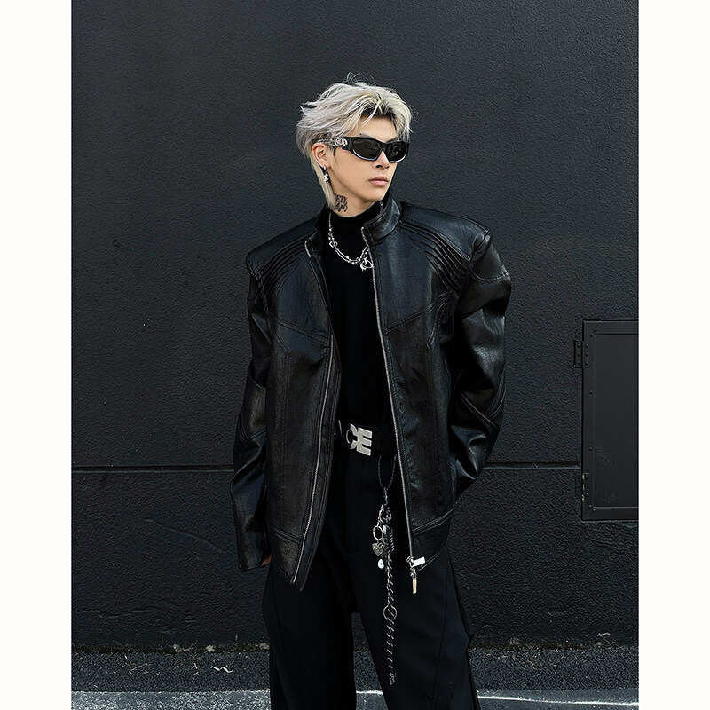 Áo Khoác Da Đinh Tam Giác Cá Tính_thumbnail_3