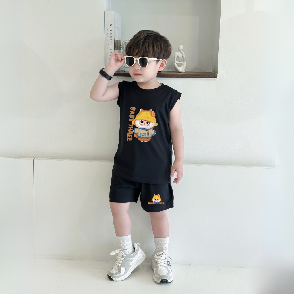 Bộ ba lỗ bé trai in hình nhiều mẫu -  Loza Kids G0298_thumbnail_3