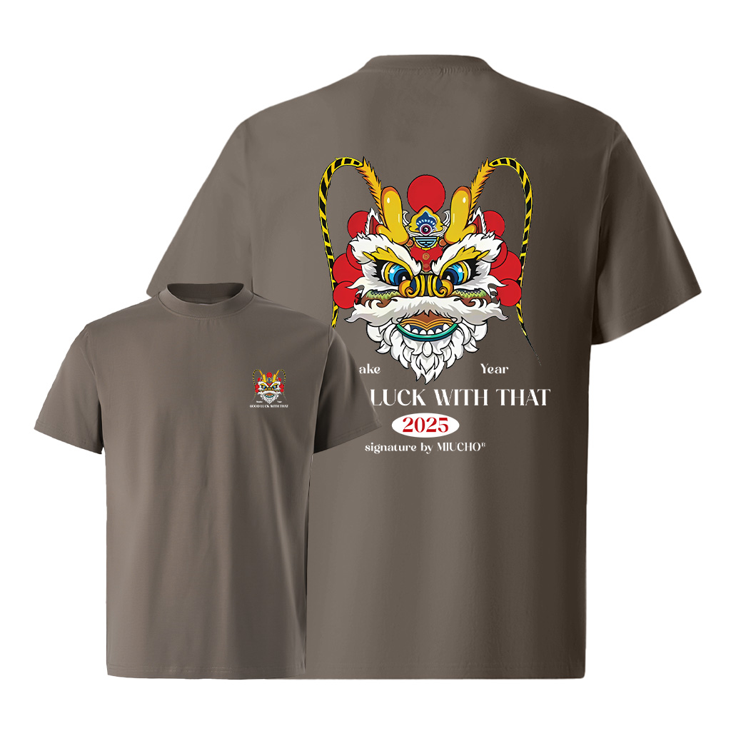 Áo phông nam form rộng 1874 Miucho Iconic vải cotton 4c thoáng mát cổ tròn in mix_thumbnail_6