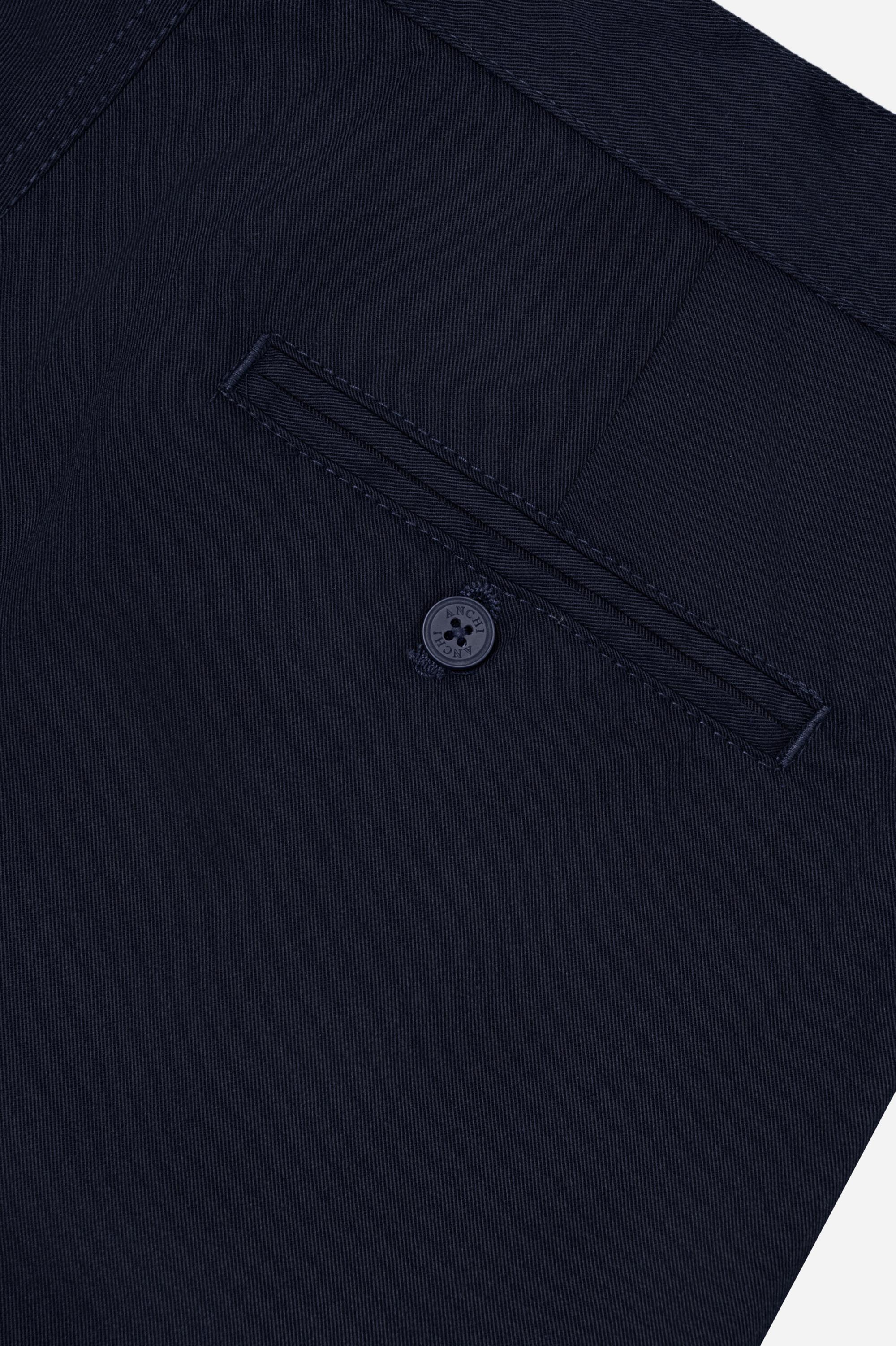 Quần Soọc Kaki 2 Li Nam Trung Niên ANCHI Dáng Suông Dài Qua Gối Màu Đen_thumbnail_17