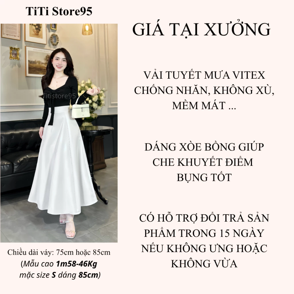 Chân váy xòe bồng gold Nhật (Có túi, khóa kéo sau)_thumbnail_2