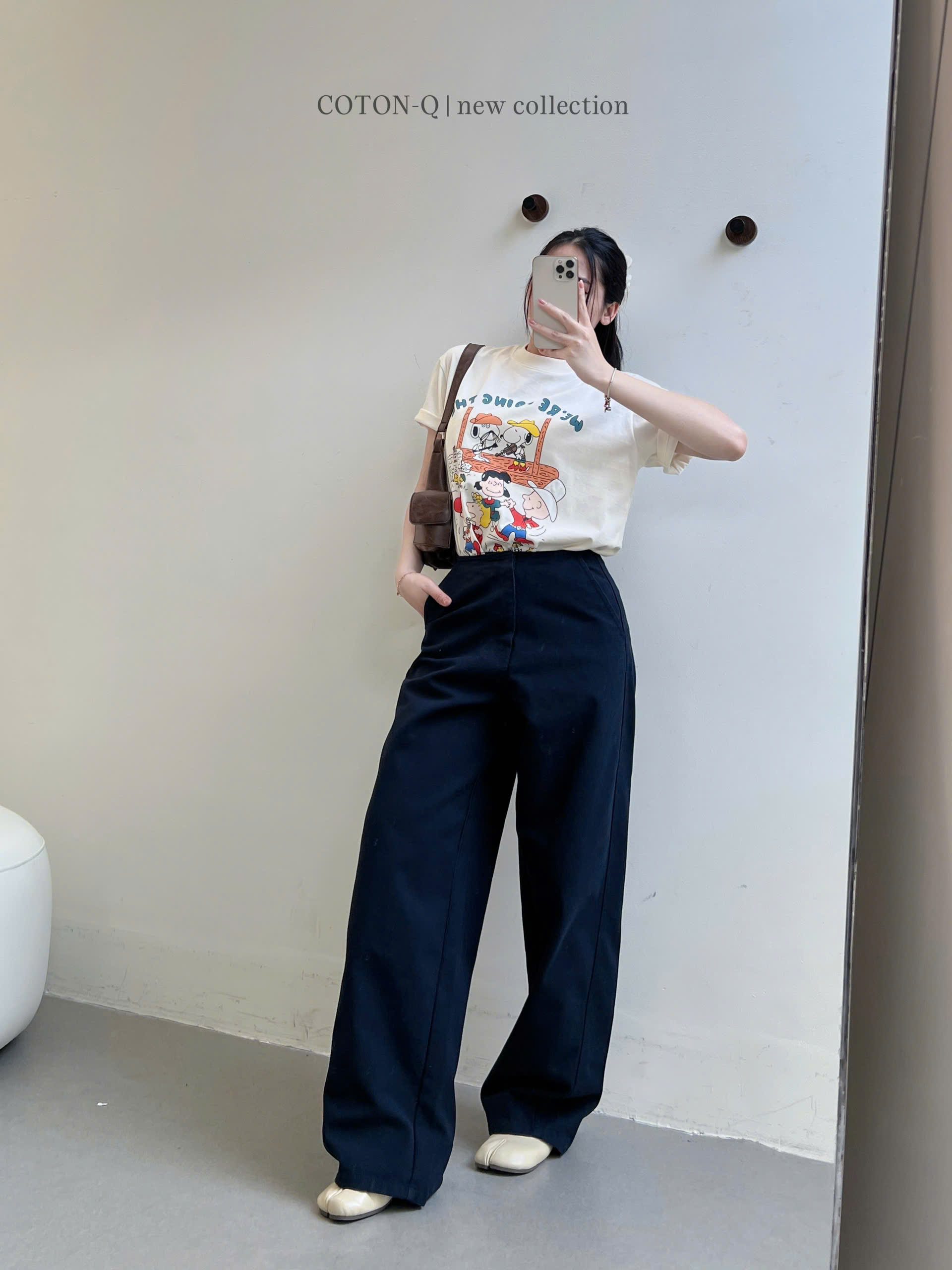 Quần baggy cạp liền ( XANH ĐEN )_thumbnail_7