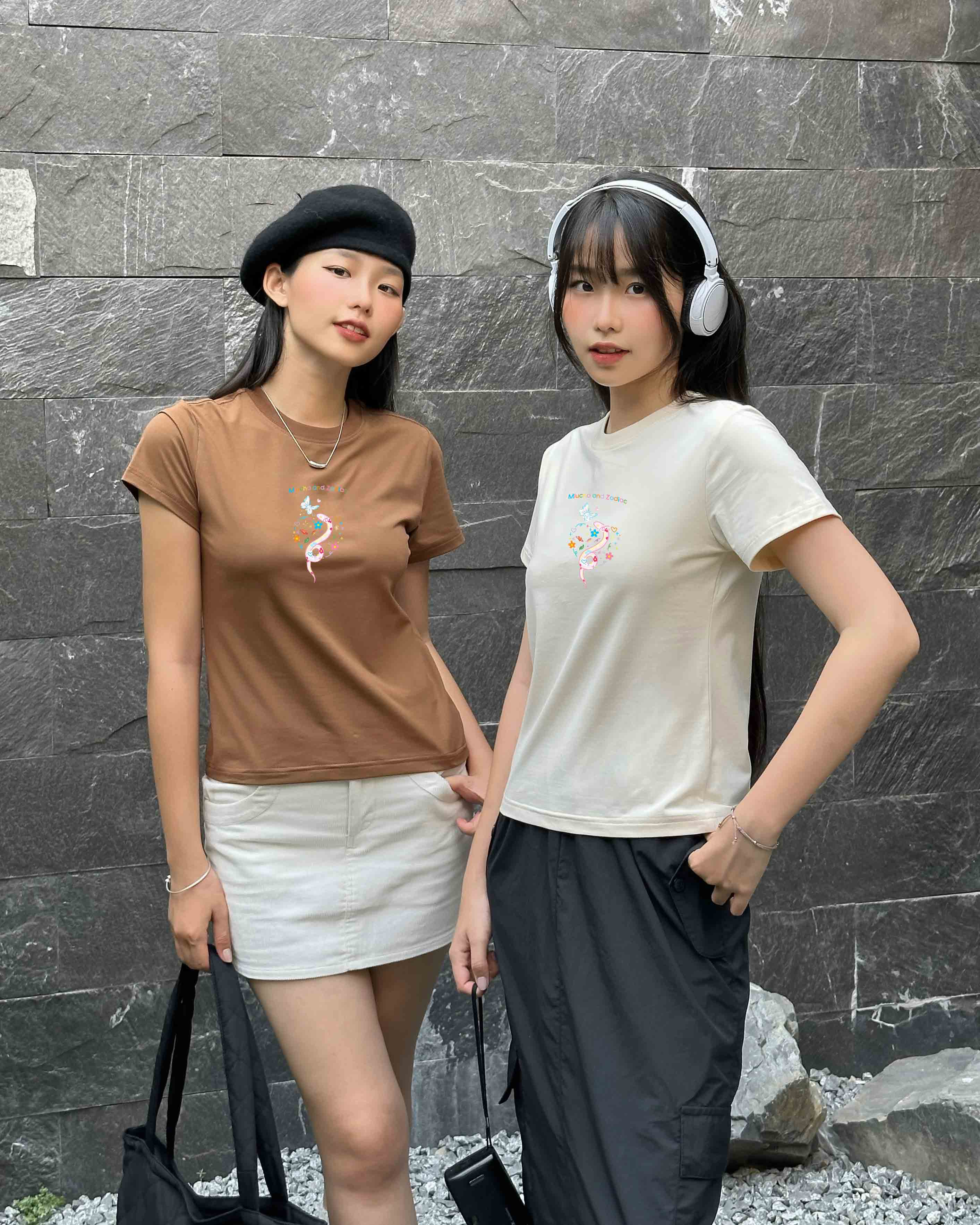 Áo baby tee 12 con giáp tuổi Tỵ (tuổi rắn) ABD400 Miucho cotton cổ tròn in graphic_thumbnail_4