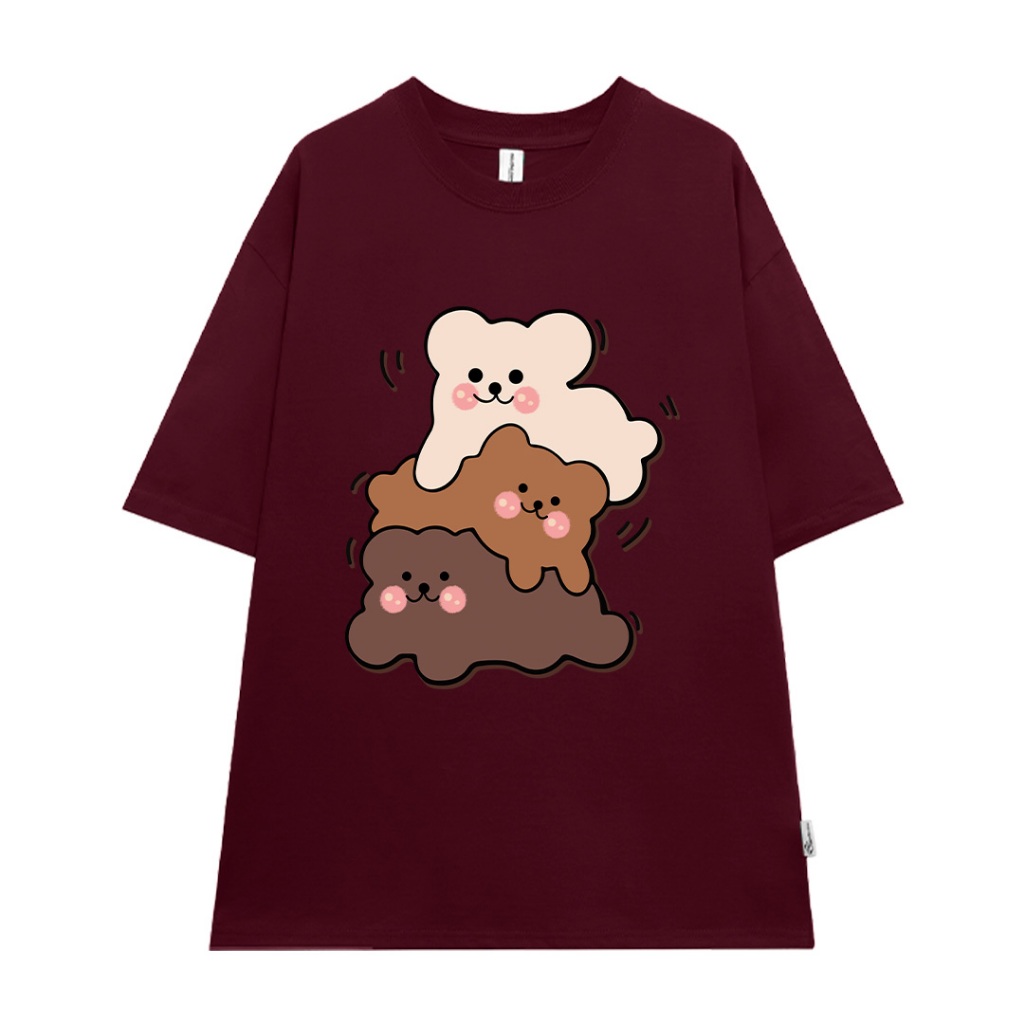 Áo phông local brand unisex ATD1190 Miucho tay ngắn vải cotton thoáng mát cổ tròn in mix_thumbnail_0