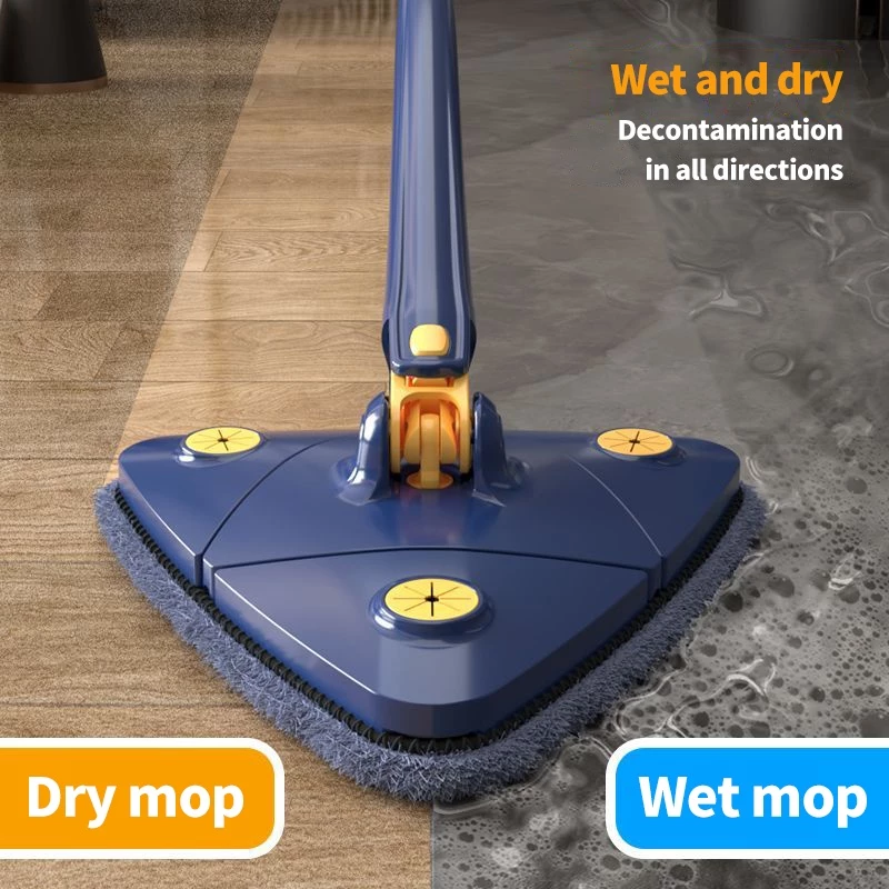 Triangular Mop 360° Rotatable Adjustable