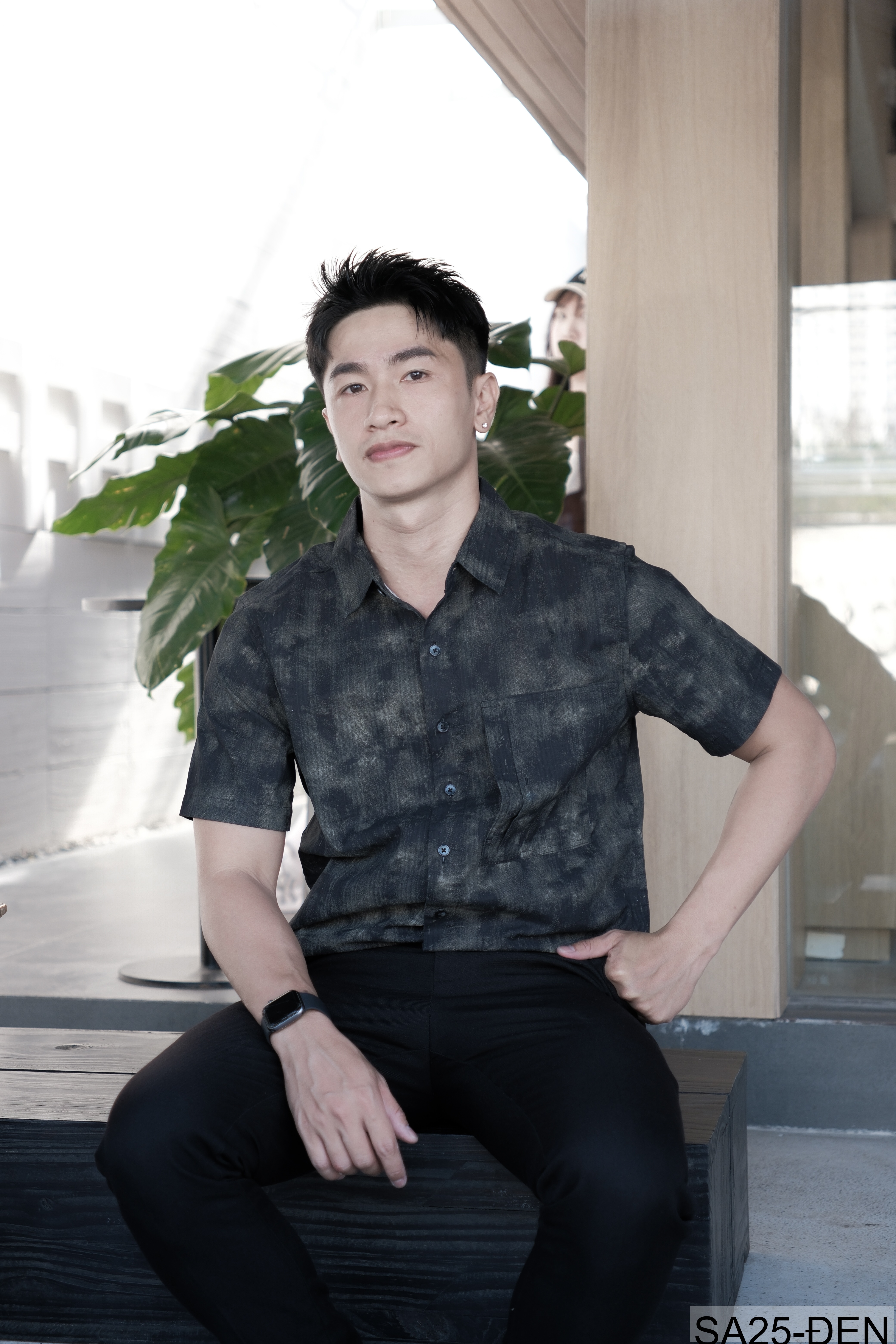 SA25 - Áo sơ mi nam ngắn tay họa tiết phong cách streetwear, chất cotton mềm mát, form rộng thoải mái_thumbnail_18