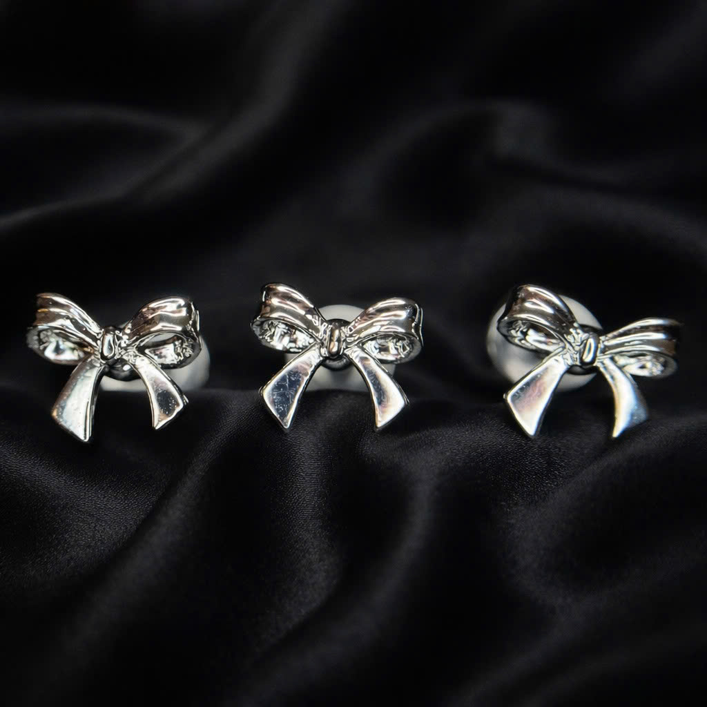 Khuyên kiểu nơ bi vặn