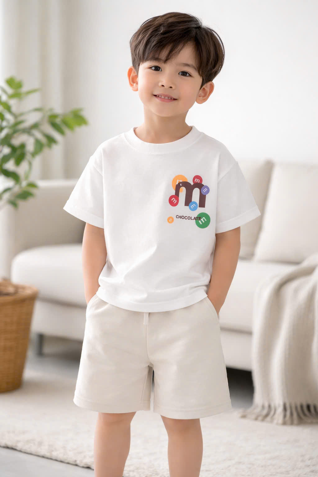 Set áo thun + quần đùi bé_thumbnail_5