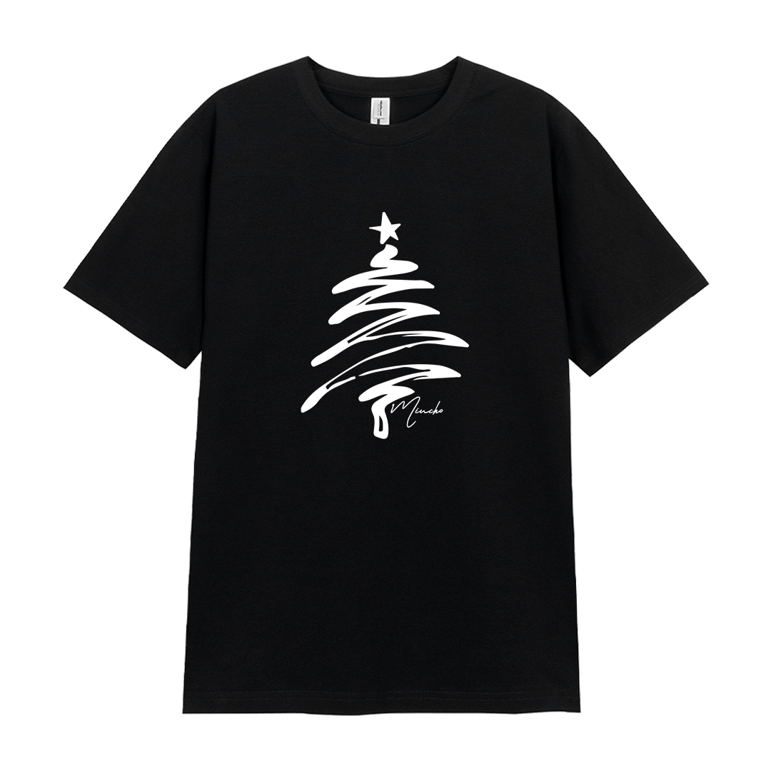 Áo thun nữ giáng sinh noel form vừa regular vải cotton 4c thoáng mát 1765 Miucho Chic Chic in artwork_thumbnail_8