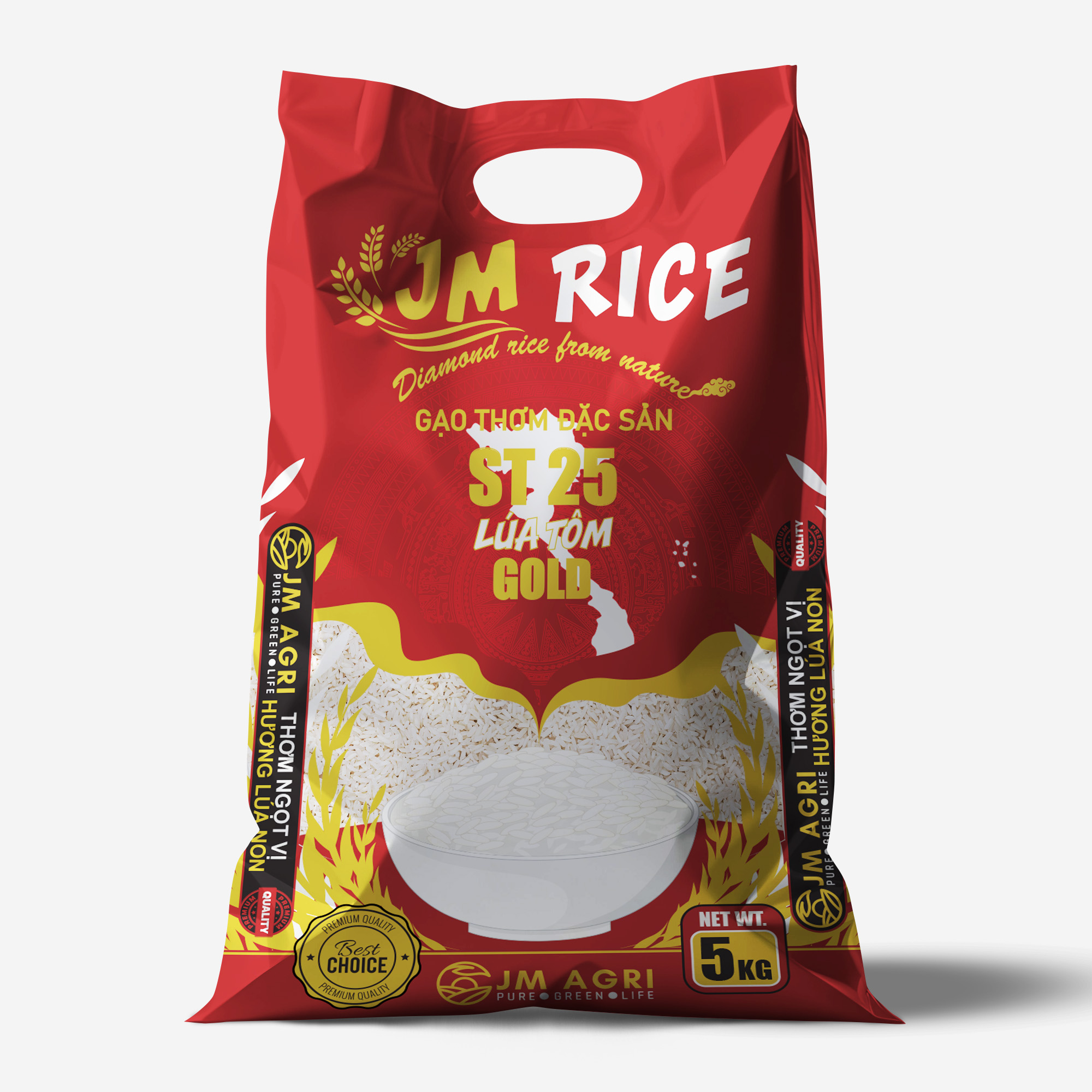 JM RICE - VIETNAM ST25 LUA TOM GOLD