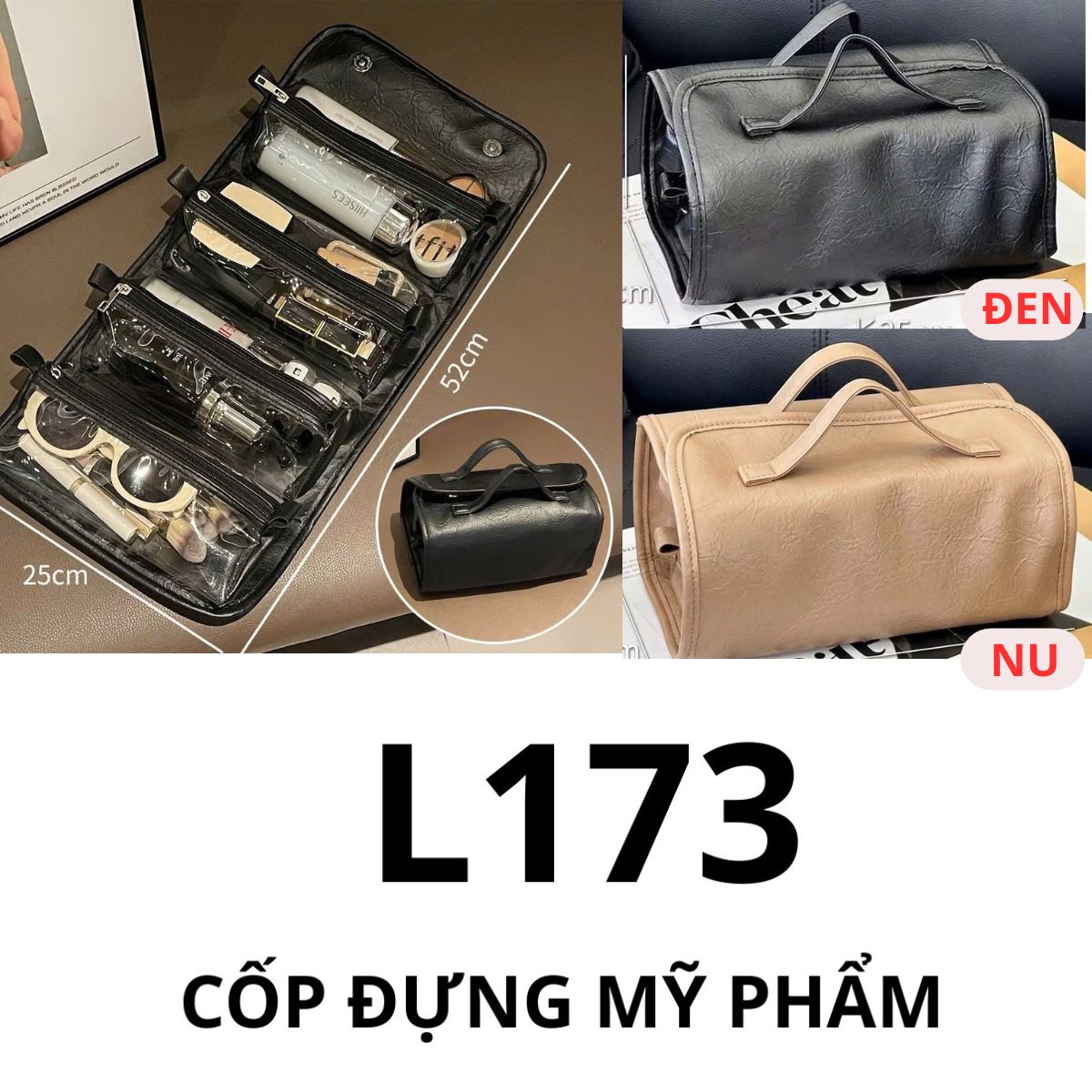 L173- CỐP ĐỰNG MỸ PHẨM