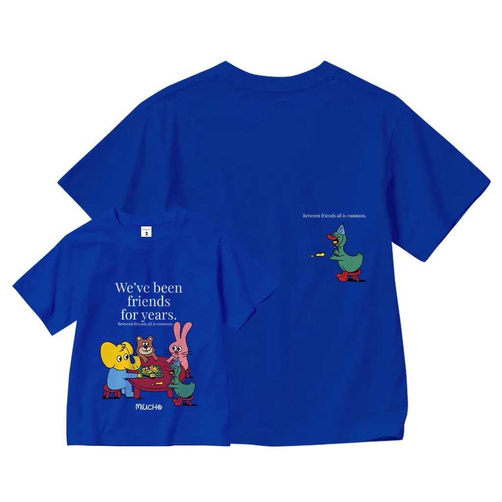 Áo thun kid hoạt hình dễ thương tay ngắn cổ tròn 2533 Miucho Kid vải cotton thoáng mát cho bé_thumbnail_13