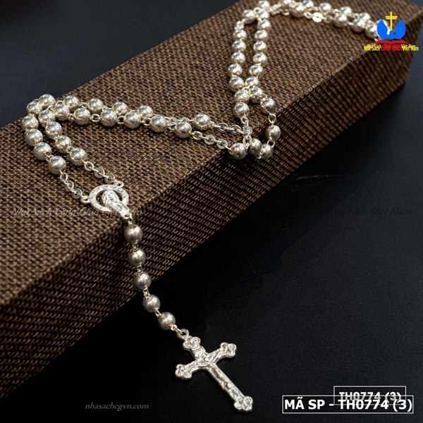 Chuỗi tràng hạt Mân Côi 50 M51 bạc 6ly_thumbnail_1