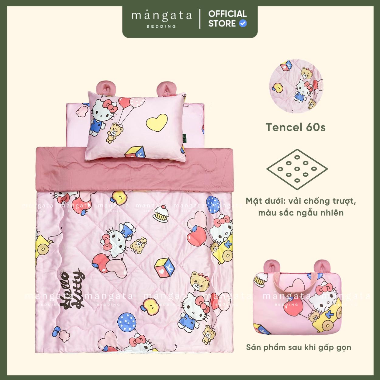 Mẫu Kitty bóng bay - Bộ chăn gối gấp gọn đi học_thumbnail_1