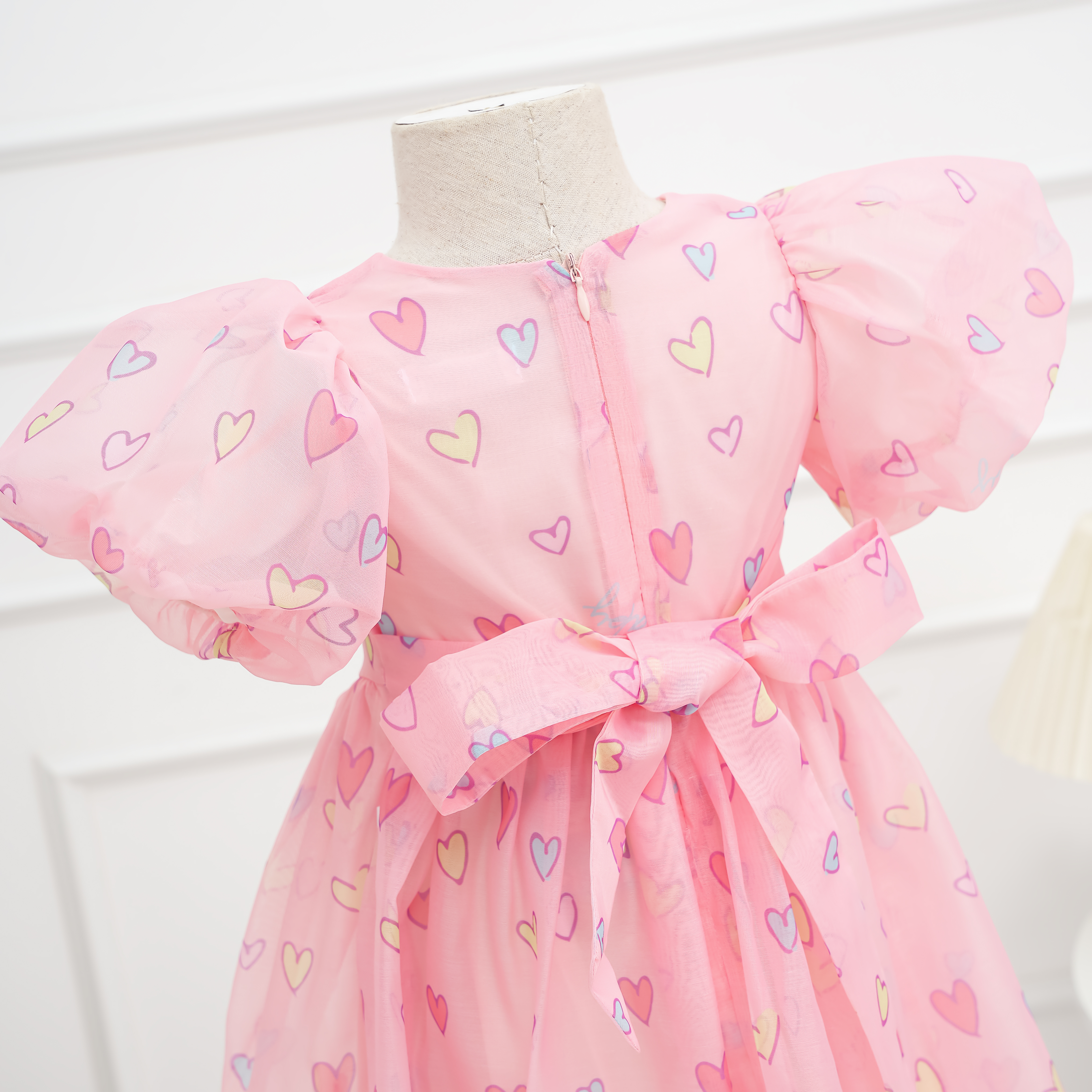 Váy tơ họa tiết nhún bèo trái tim_thumbnail_4