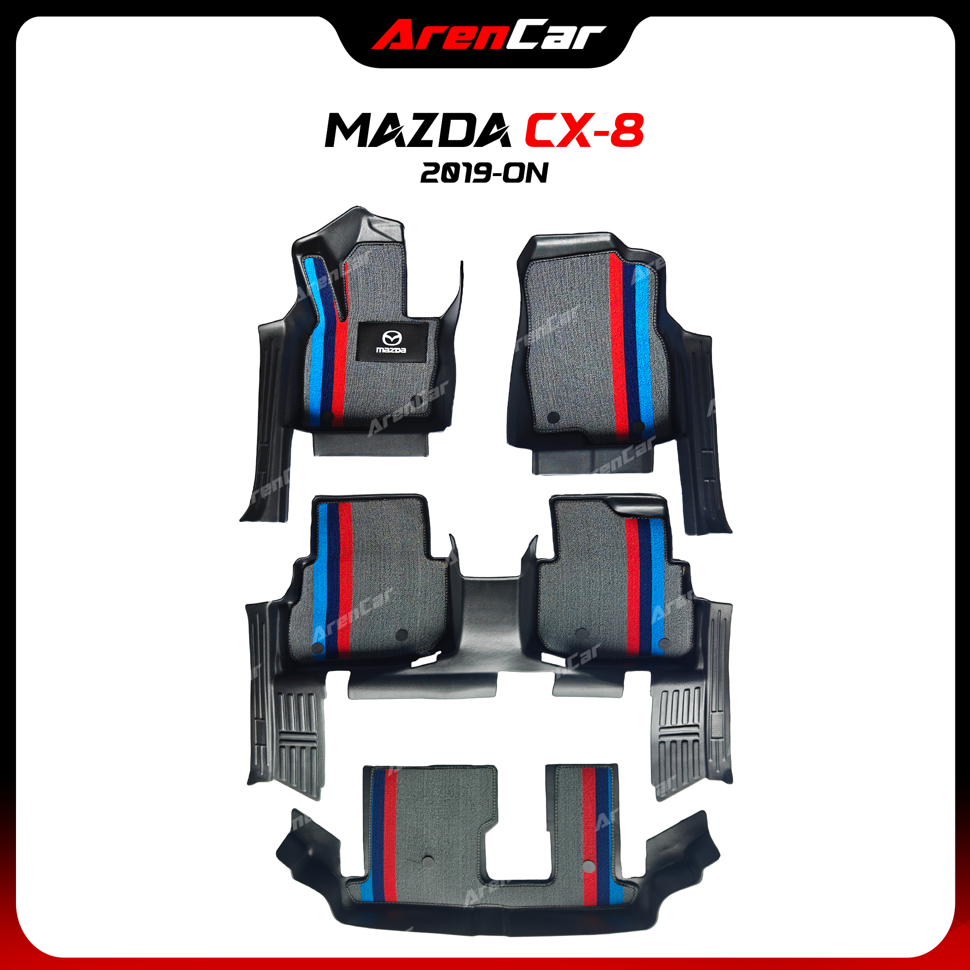 Thảm Lót Sàn Ô Tô TPE Nhựa Đúc Mazda CX-8_thumbnail_5