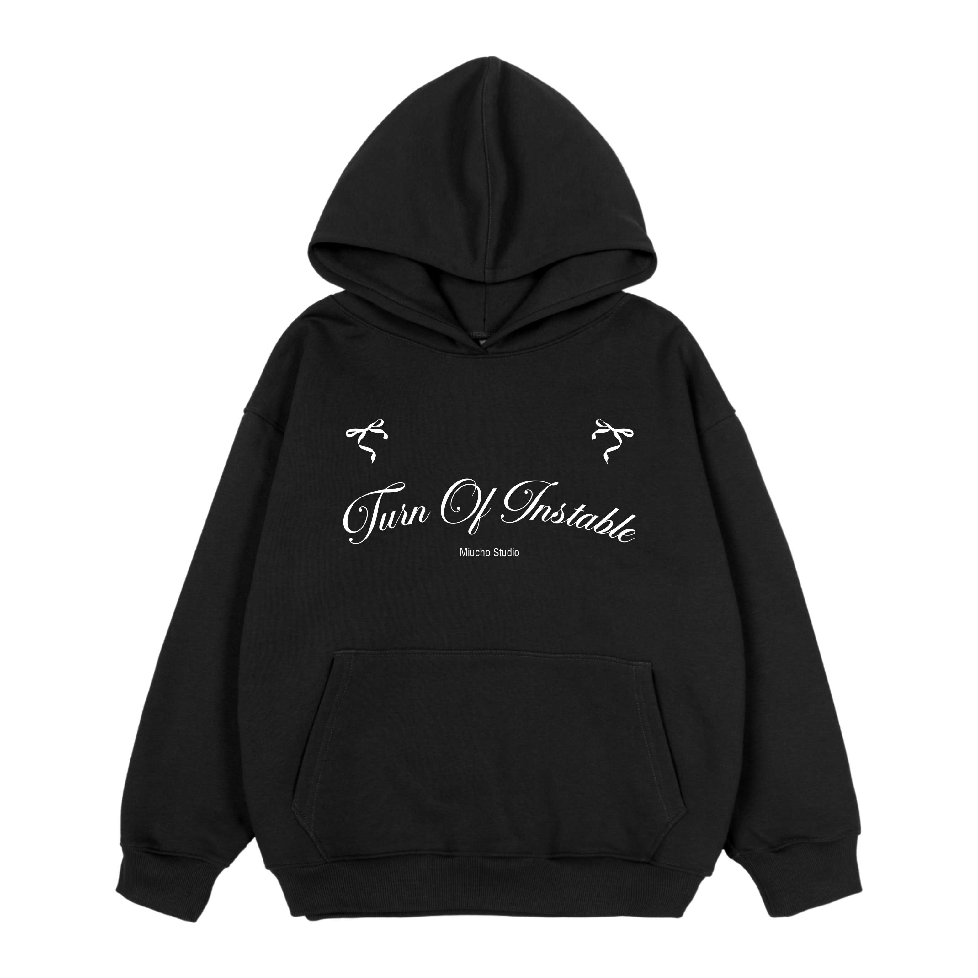 Áo hoodie nữ form rộng local brand HDD1621 Miucho vải nỉ chân cua dày dặn mũ tròn in typography_thumbnail_9