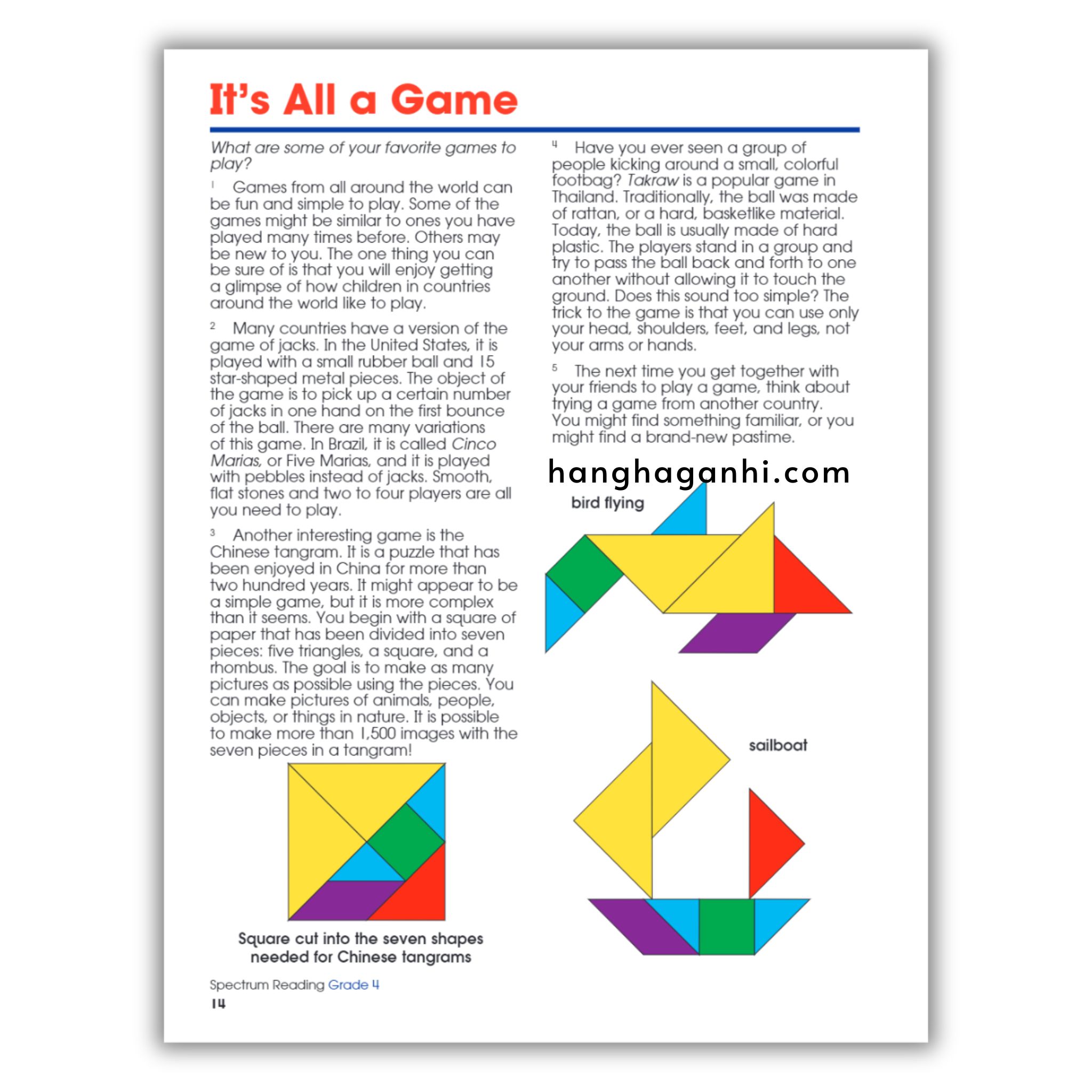 Sách Spectrum Reading Workbook Grade 4_thumbnail_2