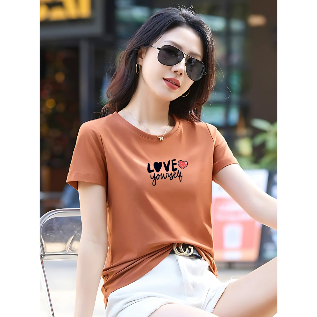 [Form vừa] Áo phông nữ 𝐋𝐎𝐙𝐀 