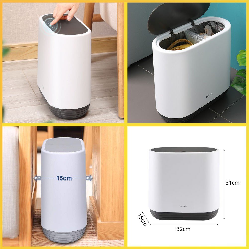 Thùng rác Ecoco chống đổ kín mùi Ecoco