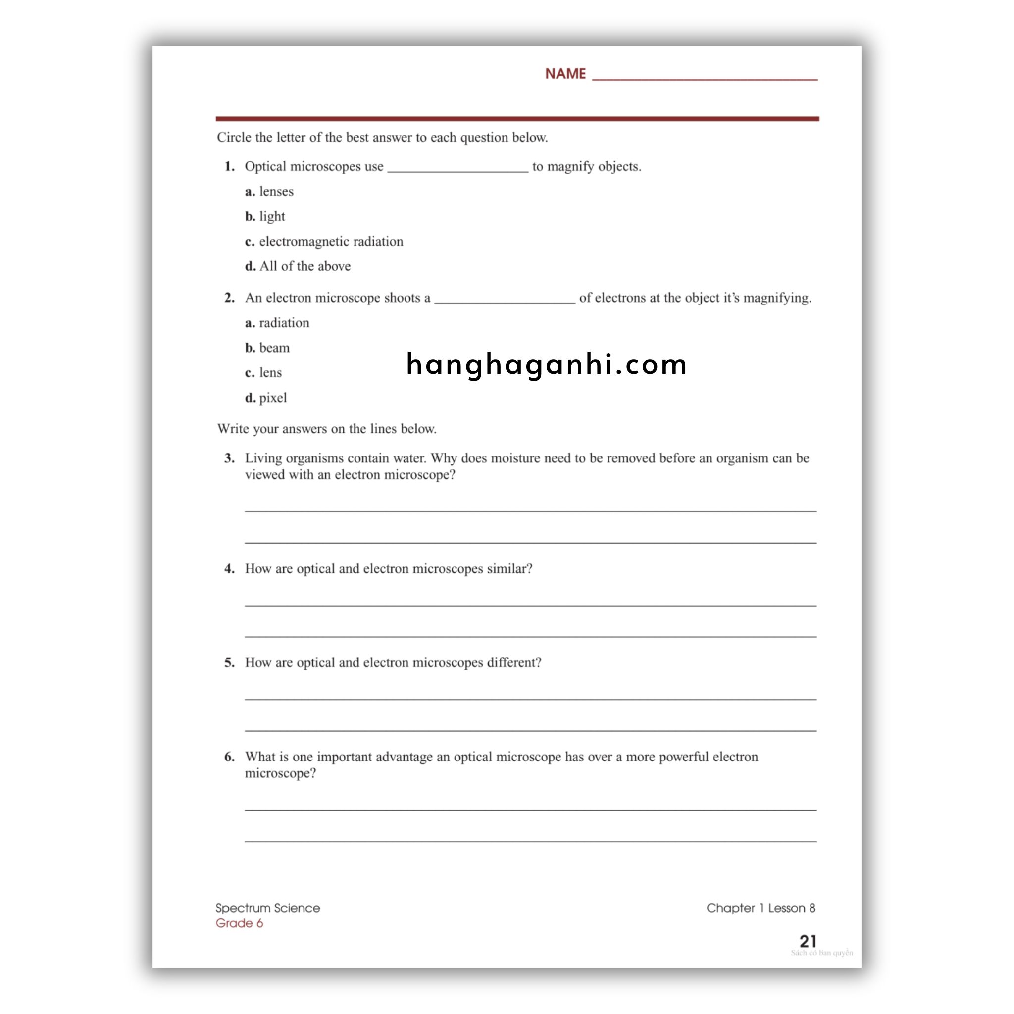 Sách Spectrum Science Workbook Grade 6_thumbnail_9