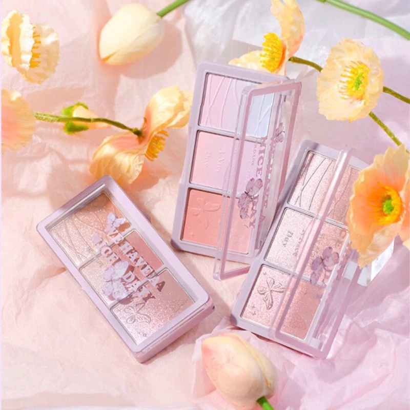 [HOLD LIVE] Bảng phấn má hồng 3 ô Hold Live Secret Garden (HL461)