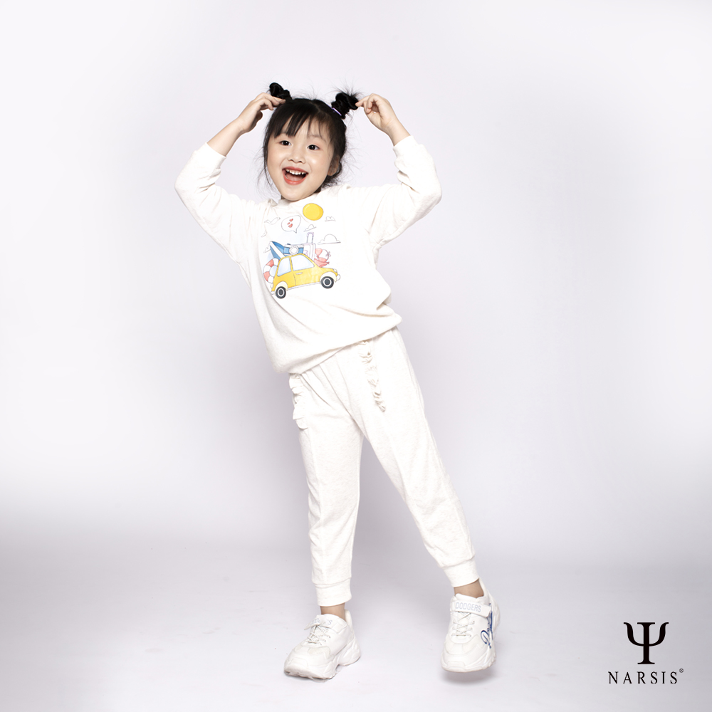 BỘ ĐỒ ĐÔNG BÉ GÁI NARSIS  KEM KM2030 NARSIS CHẤT LIỆU THOÁNG MÁT, DỄ CHỊU, THOẢI MÁI CẢ NGÀY, DỄ ..._thumbnail_2