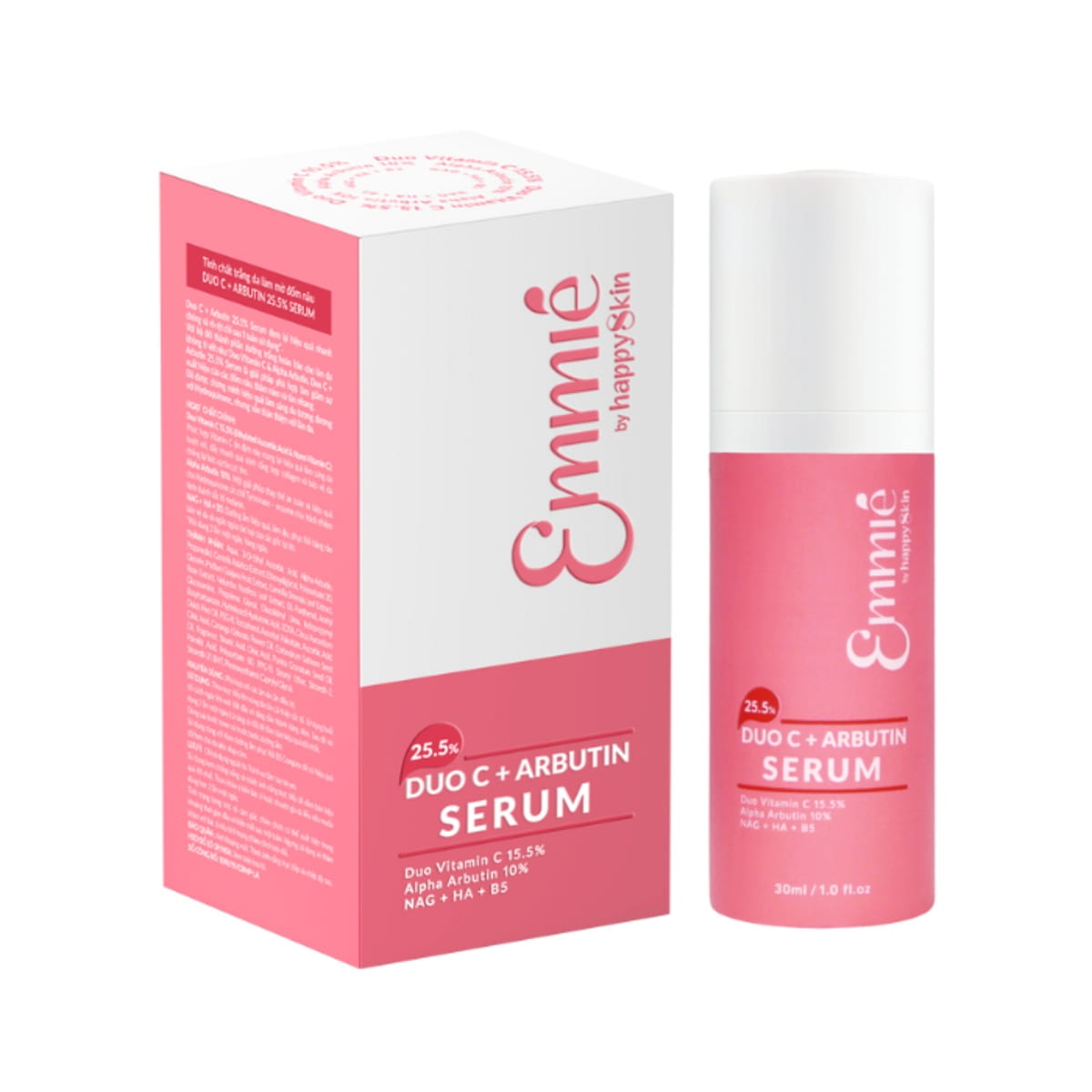 Tinh chất Emmié Spot Treatment Serum làm mờ đốm nâu, thâm nám, sáng da 30ml