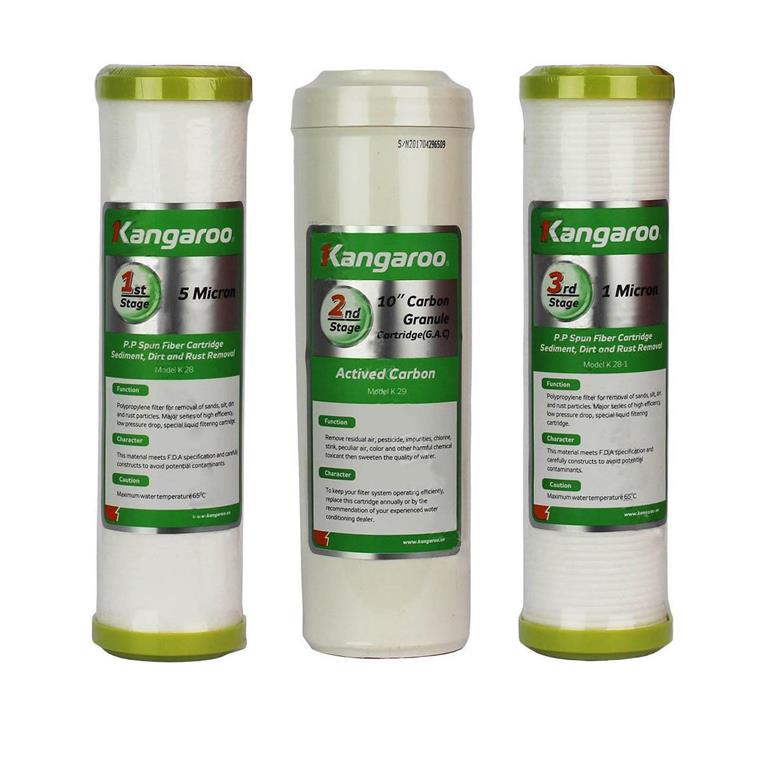 Bộ lõi máy lọc nước Kangaroo KG100HC3