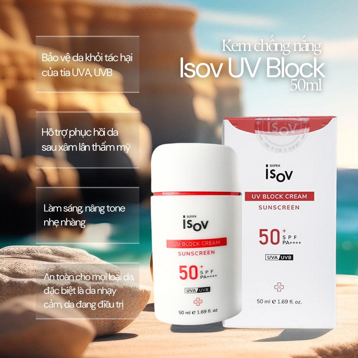Kem Chống Nắng Isov UV Block 50ml_thumbnail_3