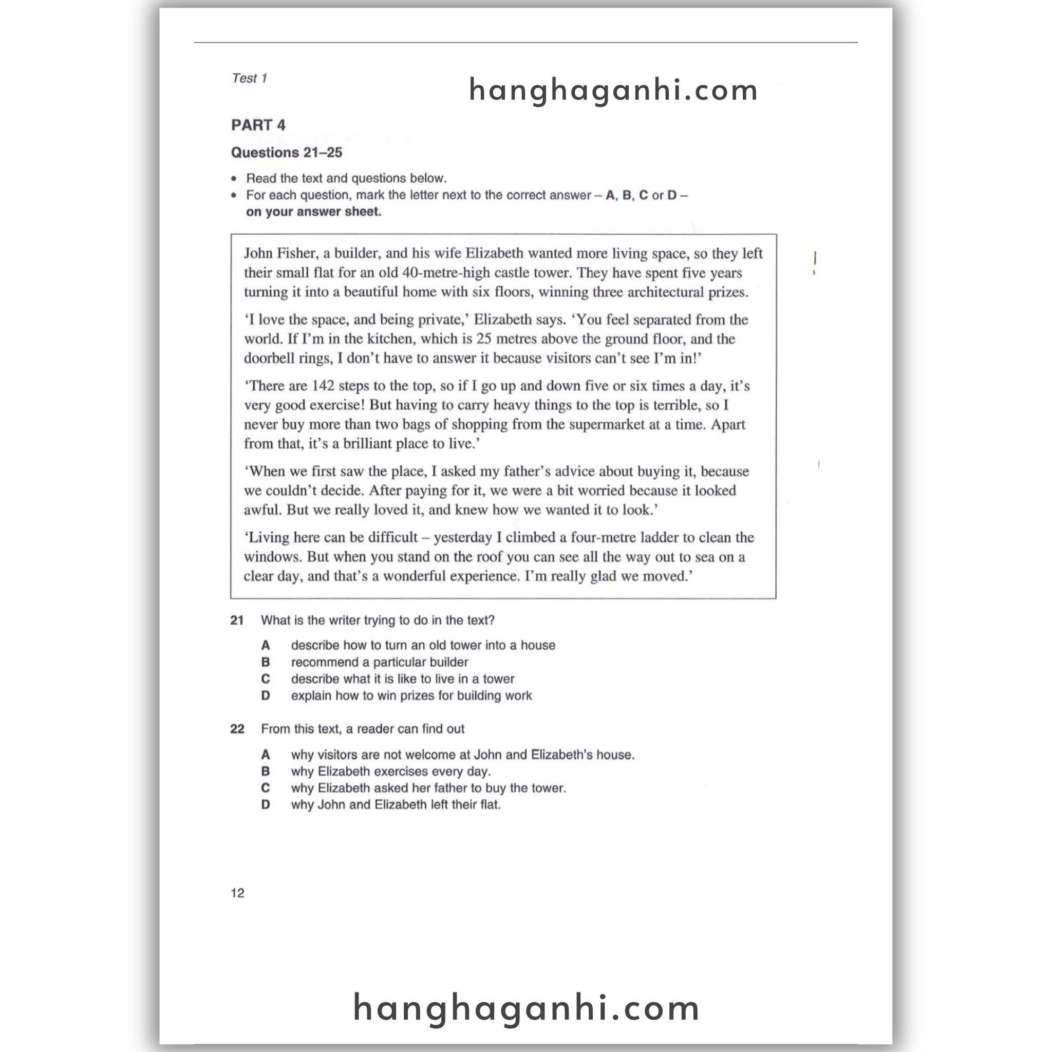 [Sách] Cambridge English Preliminary – Preliminary English Test (PET) 4 With Answers_thumbnail_14