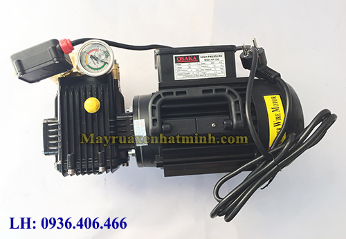 Máy rửa xe o to mini BH190 thiết kế xách tay, nhỏ gọn, hợp lý