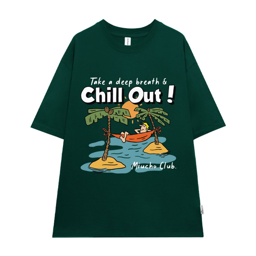 Áo thun nam form rộng ATD1145 Miucho Man tay ngắn thoáng mát cổ tròn in mix BST hè biển_thumbnail_23