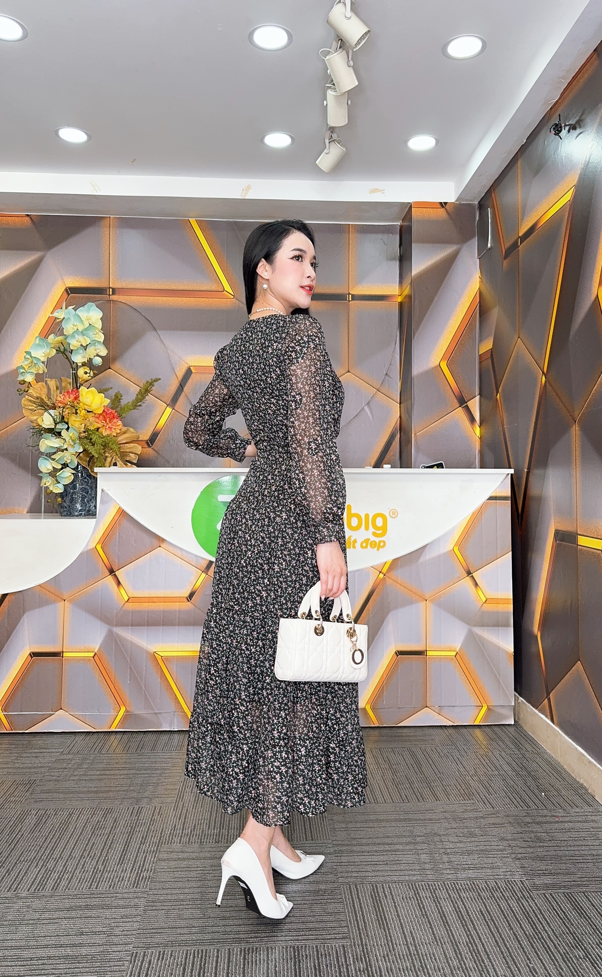 Đầm xòe - Y1819 - Thương hiệu Zonbig_thumbnail_4