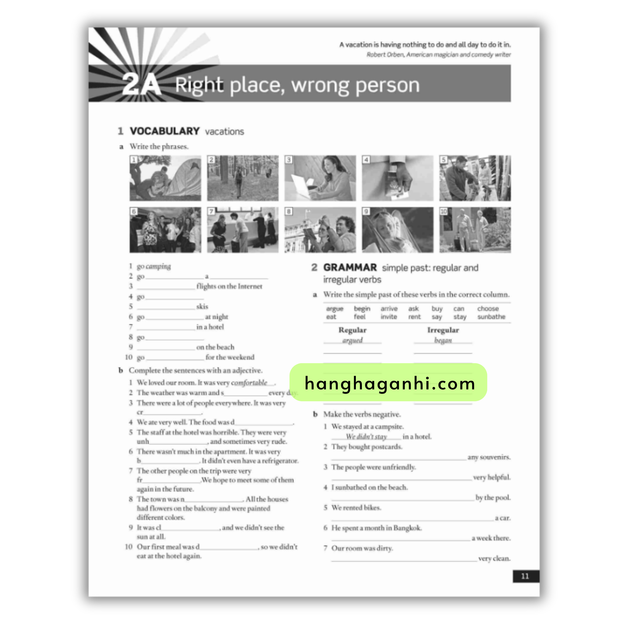 American English File 2 Workbook (Second Edition)_thumbnail_4