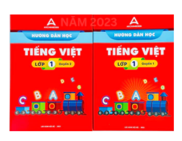 Sách - Hướng dẫn học Tiếng Việt - Arch - Lớp 1 - Bản in laser, có đáp án