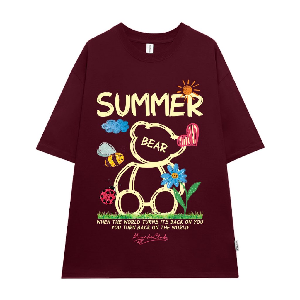 Áo thun nam form rộng local brand ATD1147 Miucho Man tay ngắn thoáng mát cổ tròn in mix BST hè biển_thumbnail_16