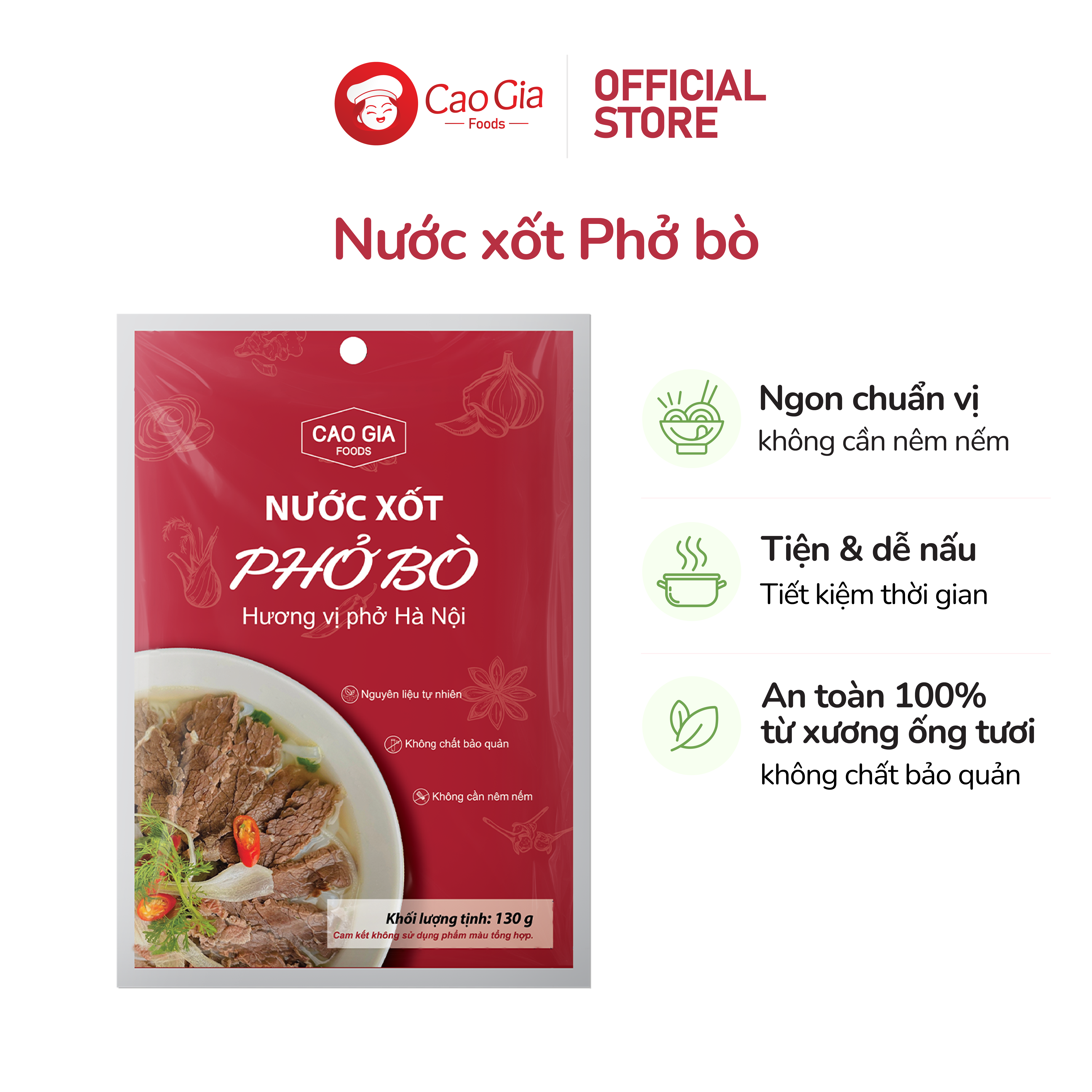 Nước Xốt Phở Bò Hương Vị Truyền Thống Hà Nội