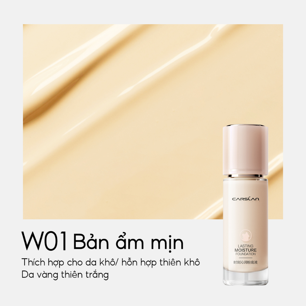 [CARSLAN] Kem nền Carslan dưỡng ẩm kiềm dầu lâu trôi Lasting Foundation 30g_thumbnail_9