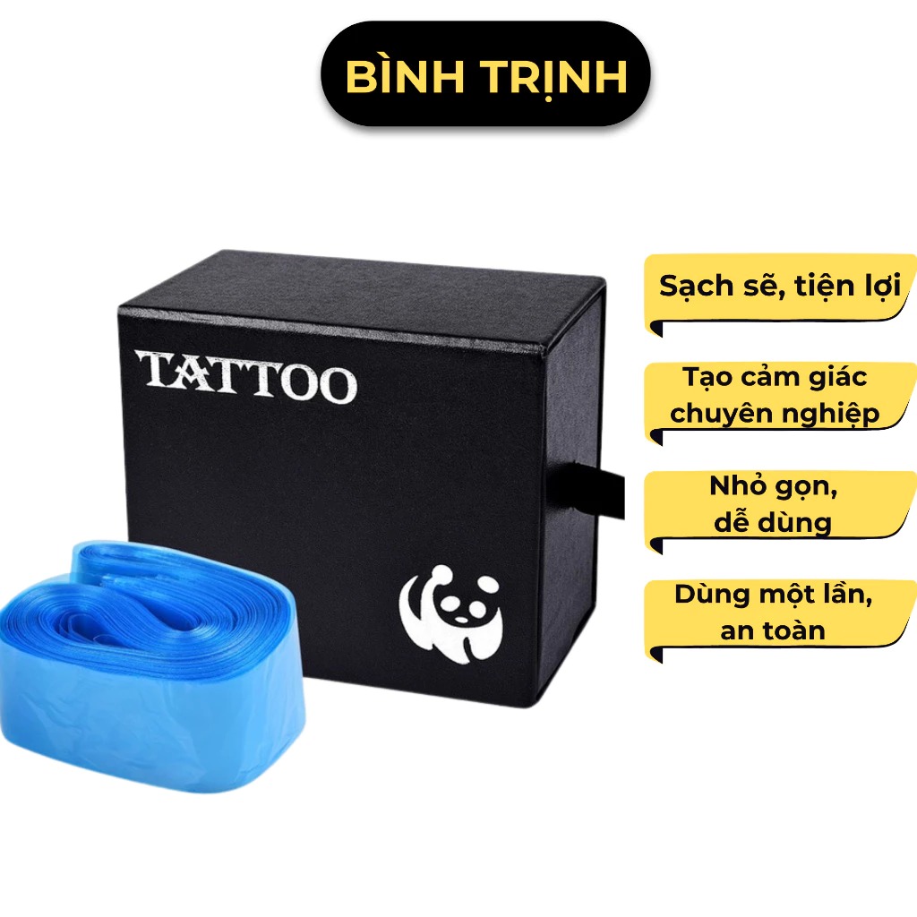 Túi Nilong Bọc Dây Máy Xăm – Bao Bọc Dây Nguồn Tattoo, Giữ Vệ Sinh Khi Xăm