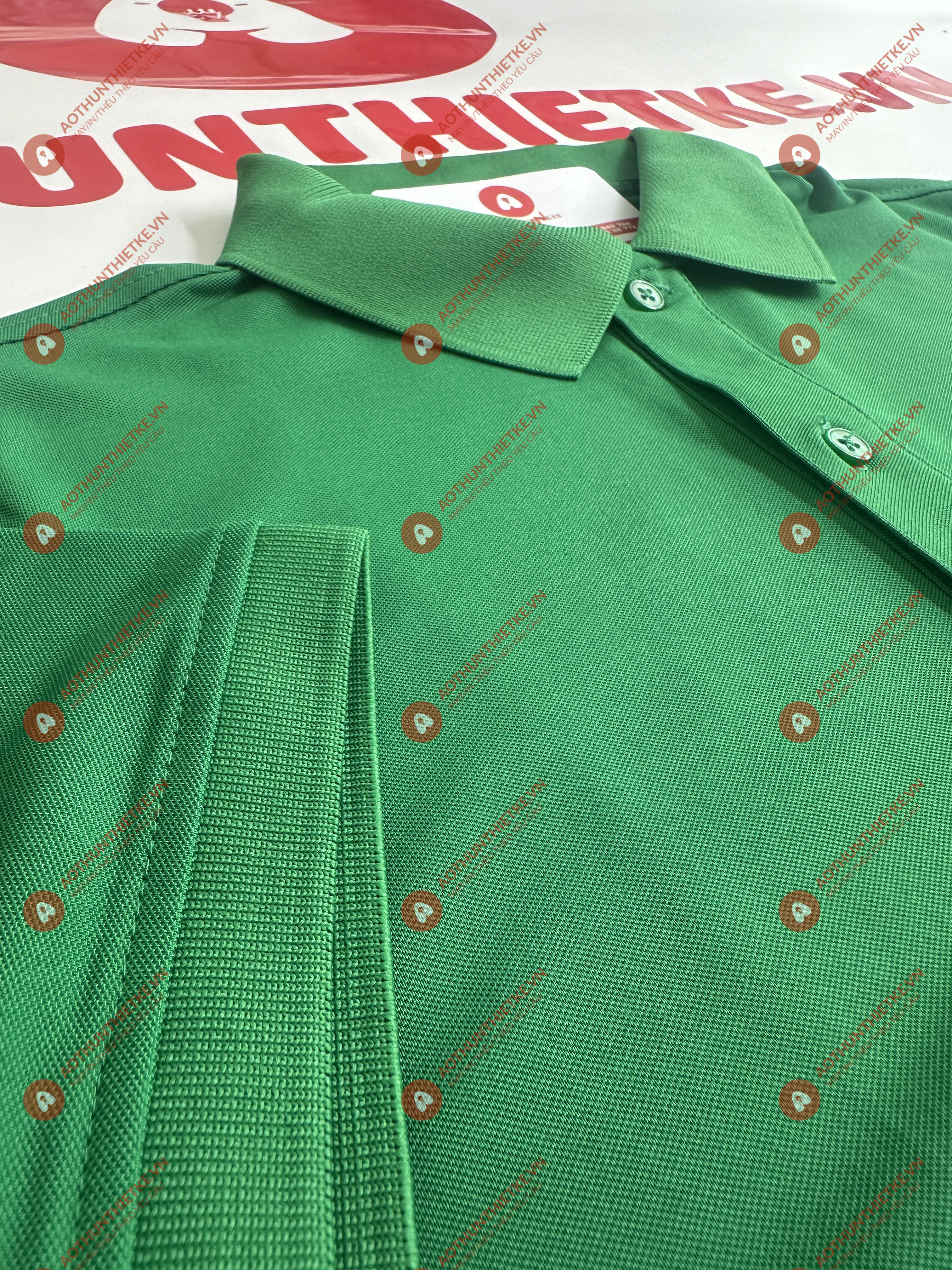 Áo Đồng Phục Polo Basic Xanh Két_thumbnail_2