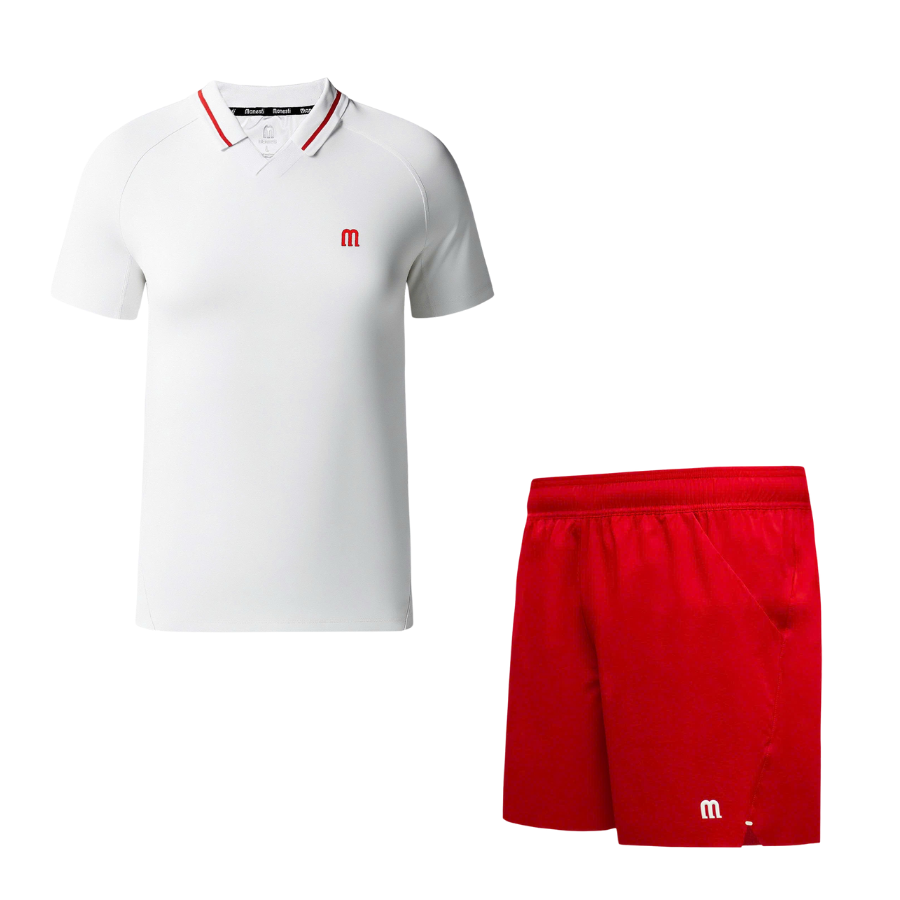 Bộ thể thao nam chơi Pickleball/Tennis VLine Manesti