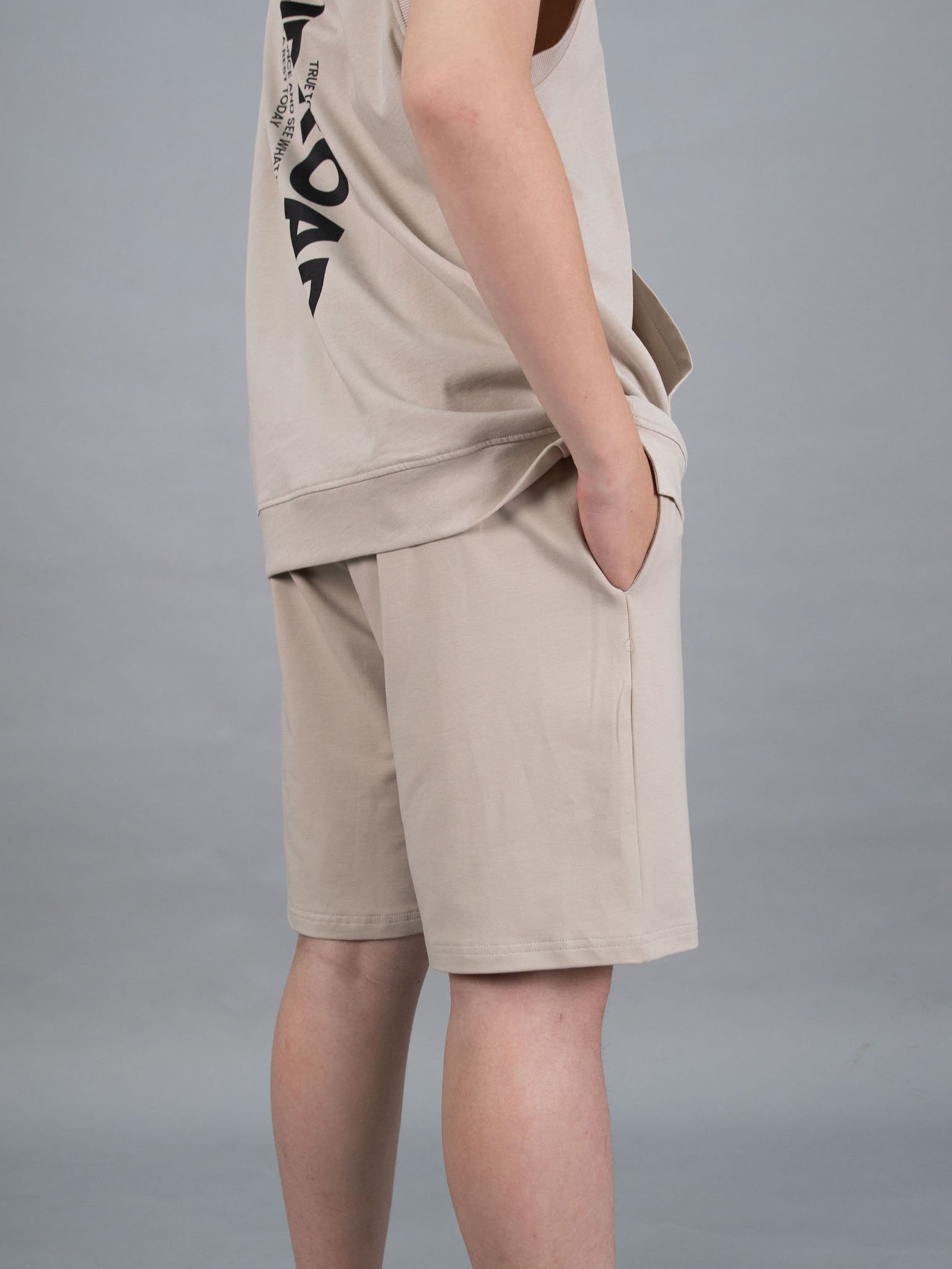 Quần short da cá màu be #7 seven_thumbnail_3