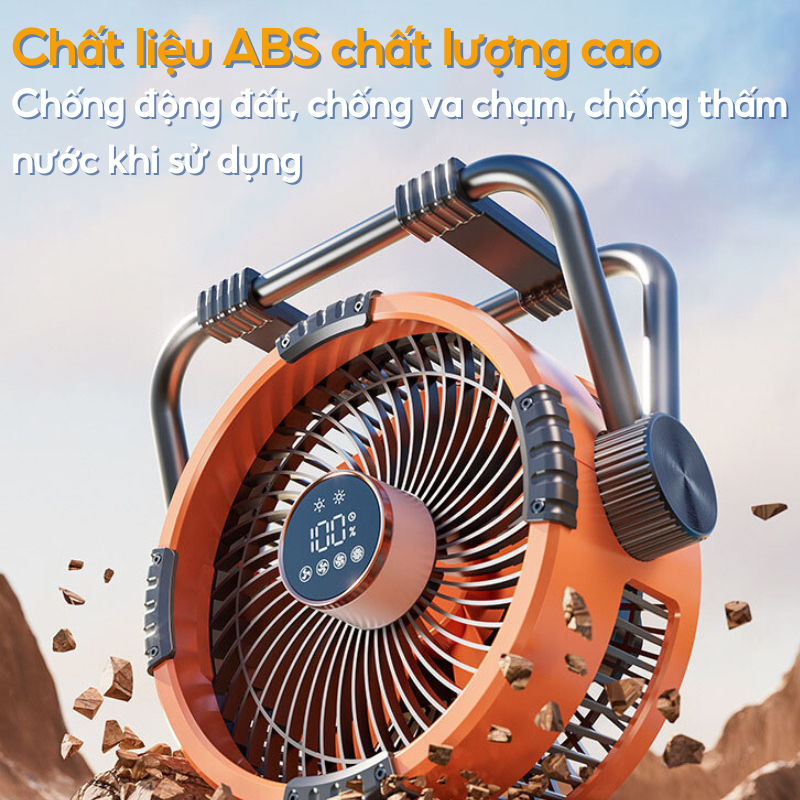 Quạt Tích Điện Mini Để Bàn NMIMART QDN01 - Tiện Lợi và Đa Năng Cho Mọi Chuyến Đi_thumbnail_9
