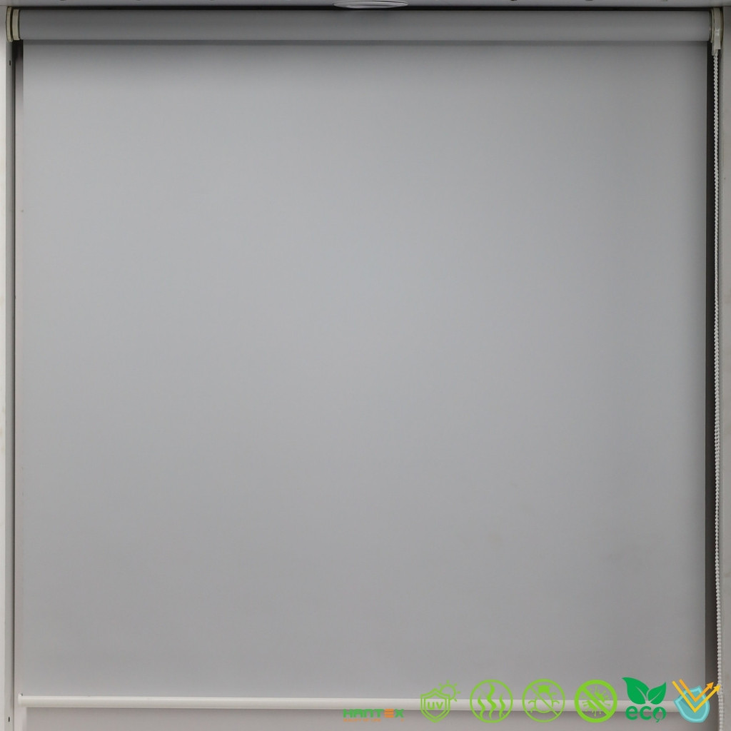 Rèm cuốn cửa sổ chống nắng 0611-R85889095-G rộng 85-95cm không cần khoan cản sáng cao