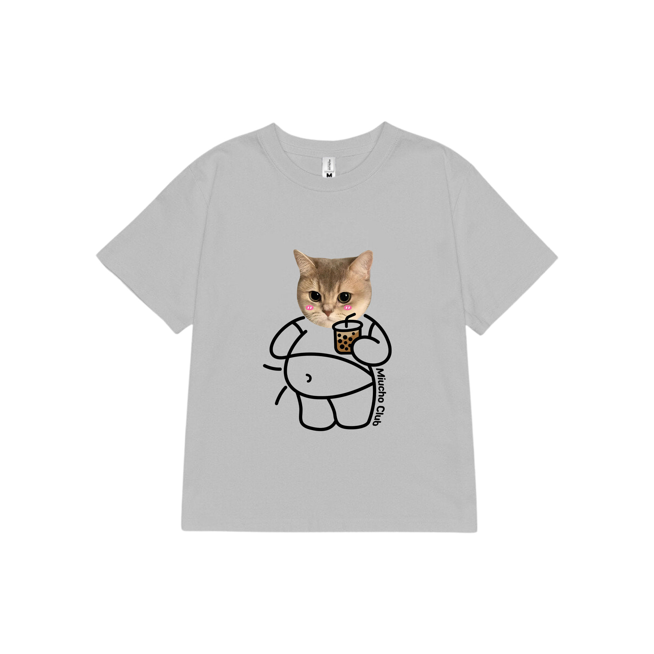 Áo thun cặp nam nữ đôi form rộng vải cotton co giãn thoáng mát ATD1674 Miucho in mix_thumbnail_20