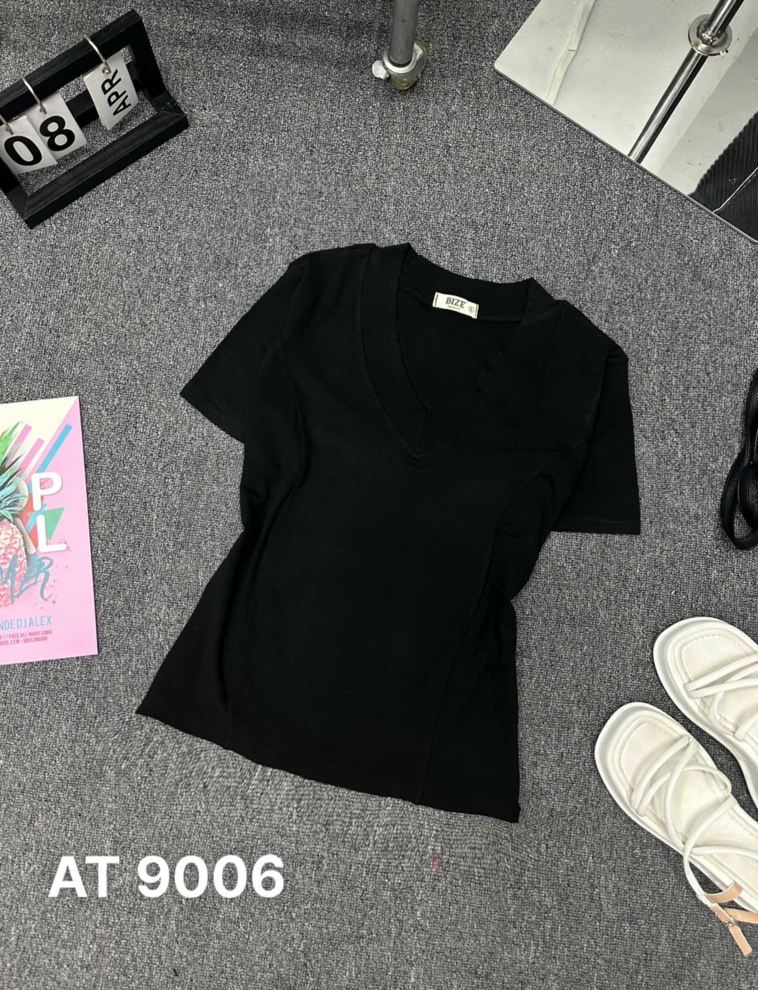 Áo thun cổ tim 4p bigsize AT9006 dành cho nàng béo mập từ 55-90kg_thumbnail_3