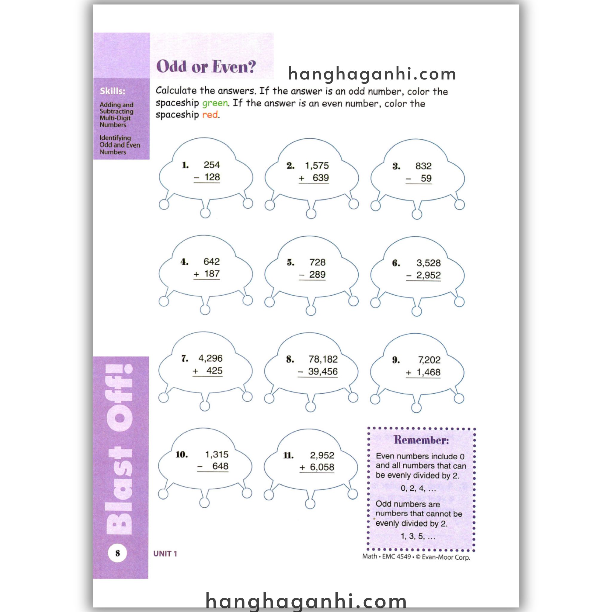 Skill Sharpeners Math Grade 5, Sách Toán Mỹ Evan Moor cho học sinh lớp 5_thumbnail_6