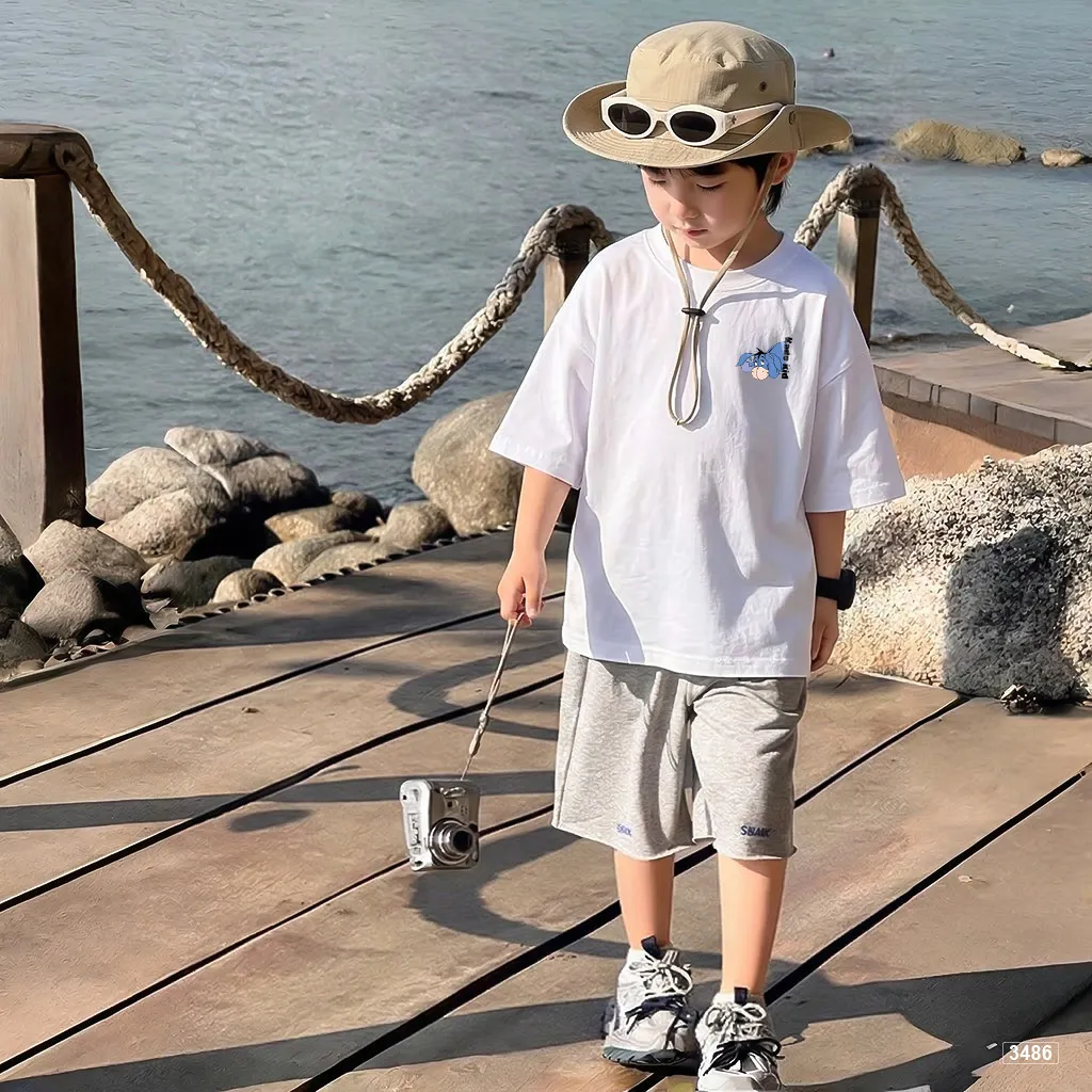 Áo thun bé trai bé gái hoạt hình Kado chất thoáng mát 3486_thumbnail_2