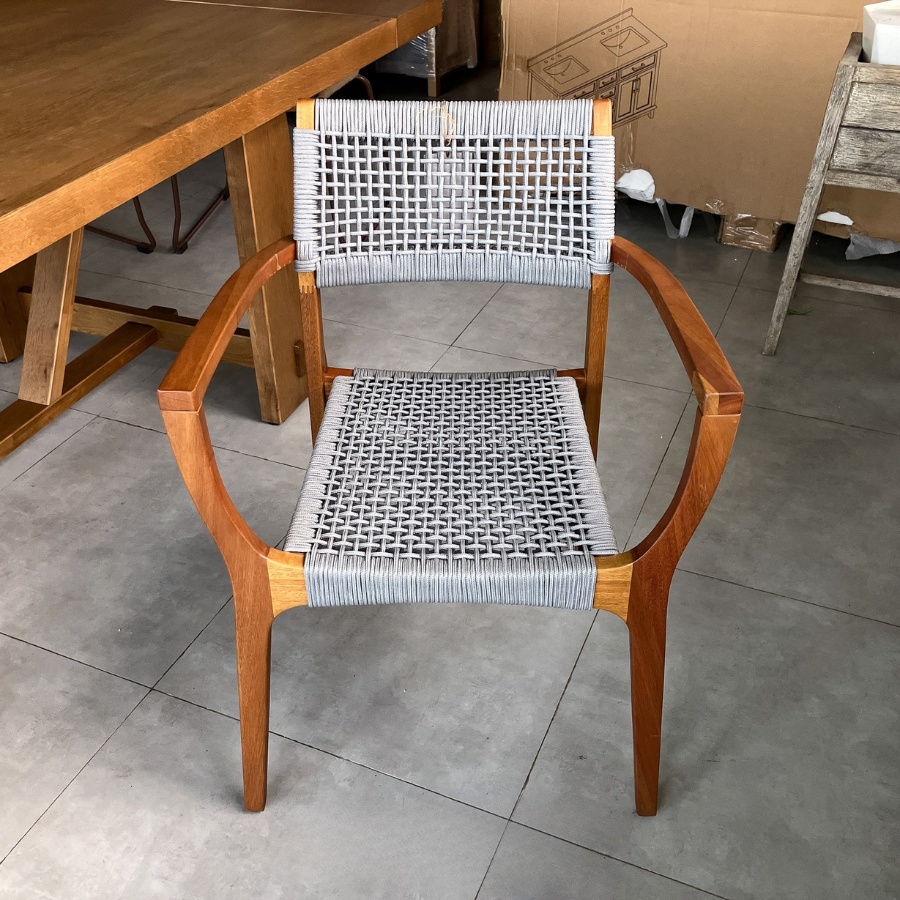 GHẾ DỆT ARTICLE MAUI OUTDOOR DINING ARMCHAIR MÀU XÁM_thumbnail_2